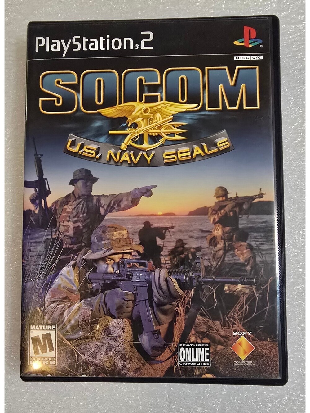SOCOM U.S. Navy Seals PS2 Sony PlayStation 2 M-Mature